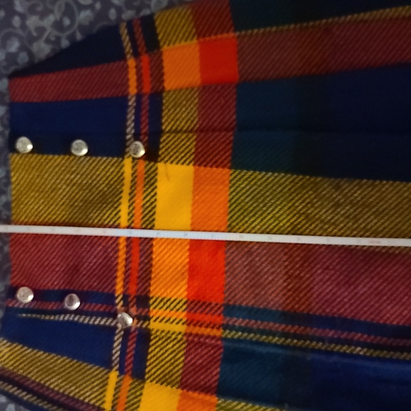 Vintage Handmade Plaid Skirt - Picture 10 of 11